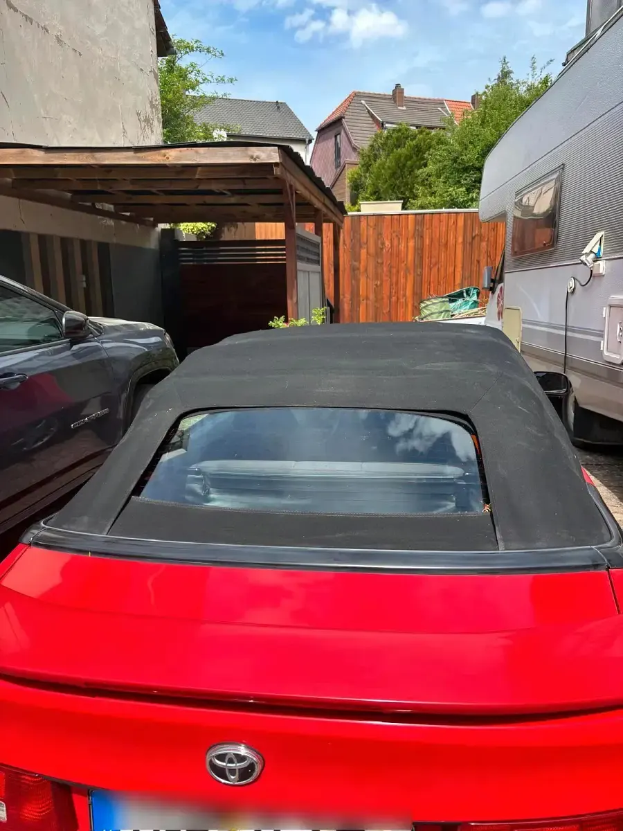 Gebraucht Toyota Paseo 90 PS (66 kW) 1998 Rot Cabrio