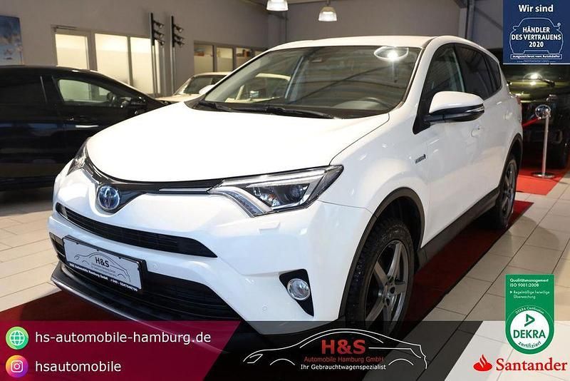 Super white 2 Gebraucht 2016 Toyota RAV4 Hybrid Edition-S SUV | 21.400 € (Fairer Preis) - Bild 1/4
