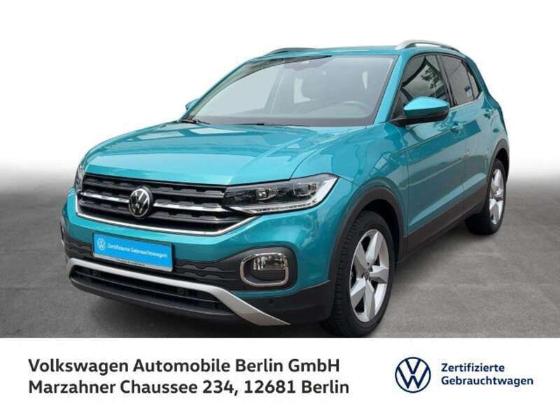 Grün Gebraucht 2022 VW T-Cross Style SUV | 21.930 € (Fairer Preis) - Bild 1/3