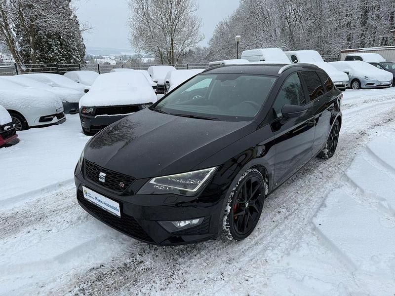 Schwarz Gebraucht 2015 Seat Leon ST FR Kombi | 12.990 € (Fairer Preis) - Bild 1/4