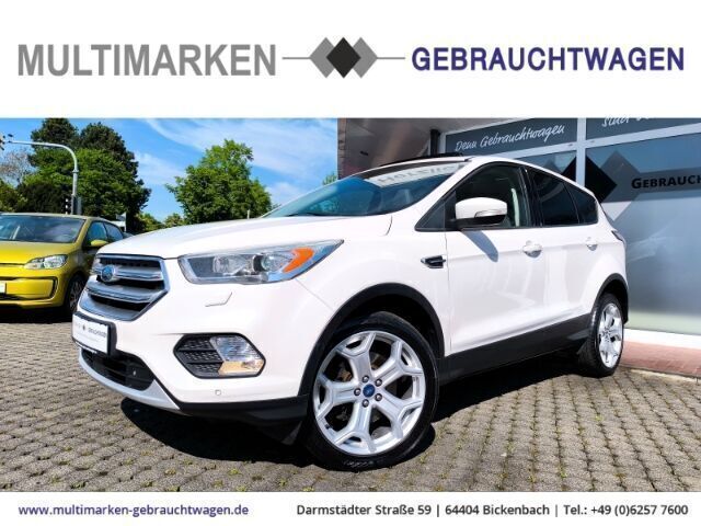 Metallic) (weiss Gebraucht 2017 Ford Kuga Titanium SUV | 13.990 € (Guter Preis) - Bild 1/4