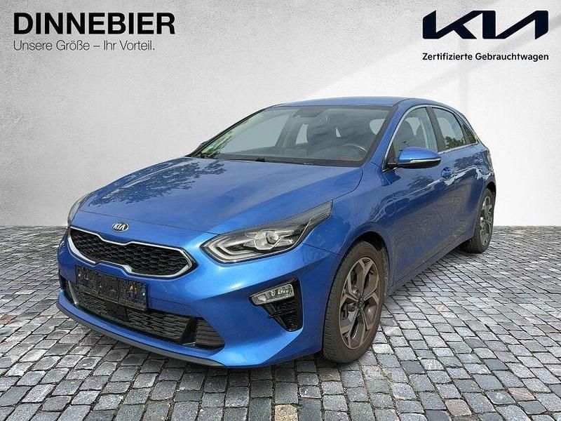 Gebraucht Kia Ceed Spirit 140 PS (102 kW) 2018 Blau Kleinwagen