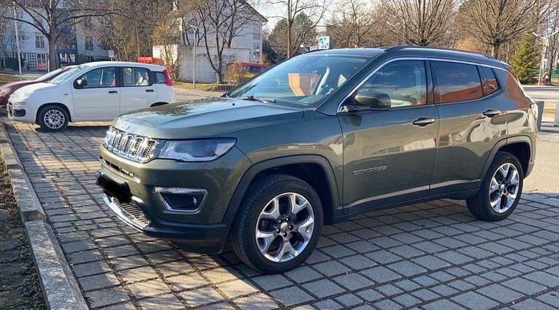 Gebraucht Jeep Compass Limited 170 PS (125 kW) 2017 Grün SUV