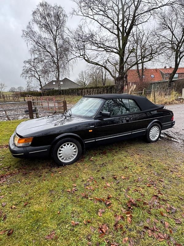 Usata Saab 900 Cabriolet 1992 Nero Cabrio