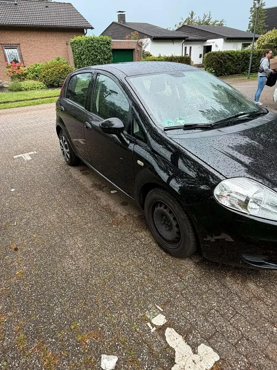 Gebraucht Fiat Punto 77 PS (56 kW) 2008 Schwarz Kleinwagen