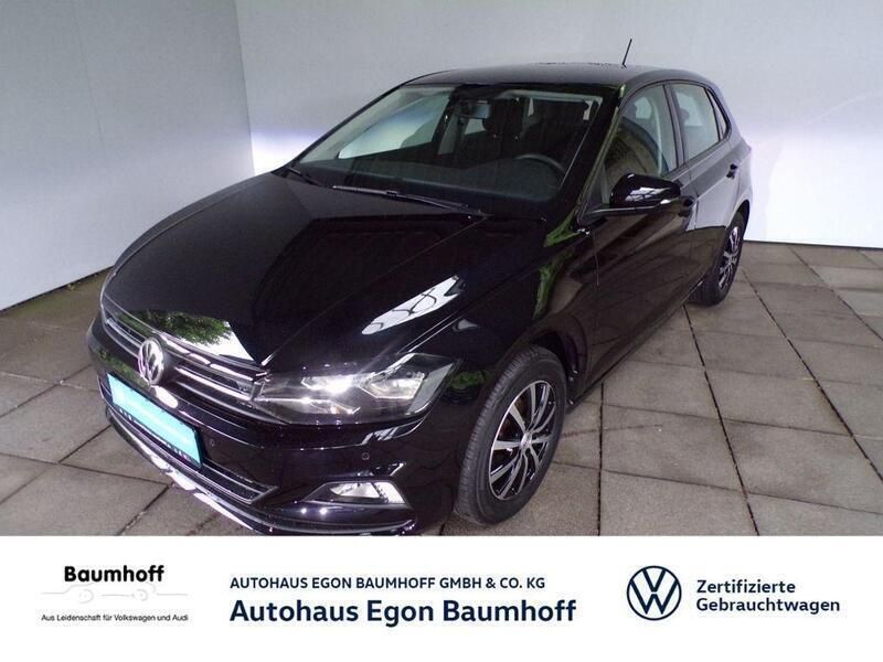 Schwarz Gebraucht 2018 VW Polo Comfortline Kleinwagen | 14.470 € (Etwas zu teuer) - Bild 1/4