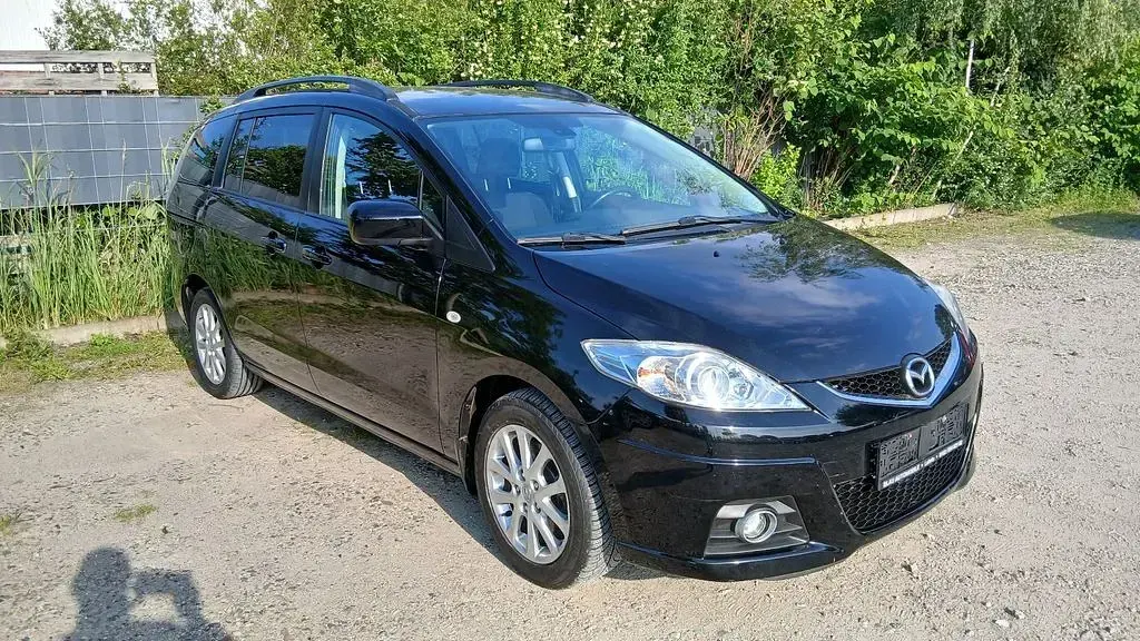 Gebraucht Mazda 5 Active 116 PS (85 kW) 2010 Schwarz Van / Kleinbus