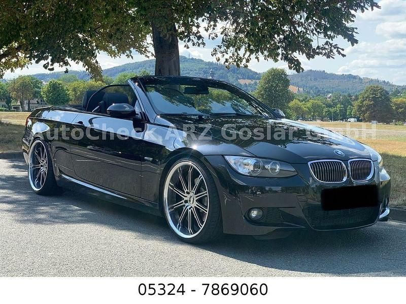 Schwarz Gebraucht 2008 BMW 325 Cabriolet Performance Cabrio | 25.790 € - Bild 1/4