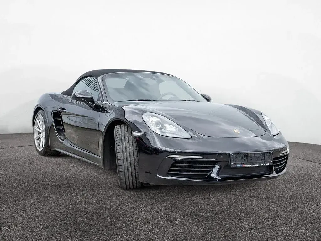 Gebraucht Porsche 718 Boxster Basis 299 PS (219 kW) 2016 Schwarz Cabrio
