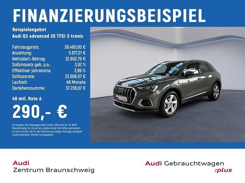 Gebraucht Audi Q3 Advanced Plus 150 PS (110 kW) 2025 Grau SUV