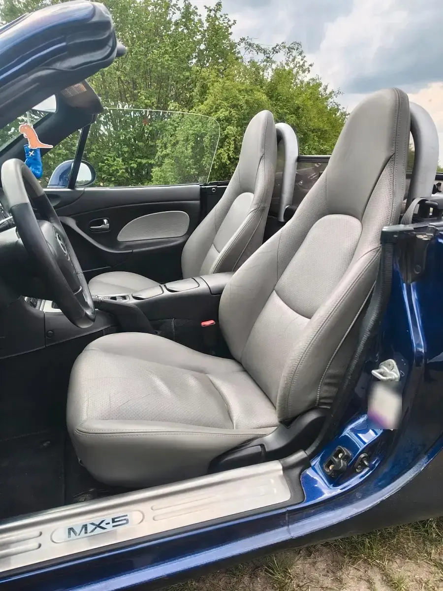 Usata Mazda MX5 110 CV (80 kW) 2003 Blu Cabrio