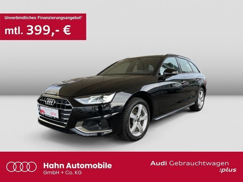 Mythosschwarz metallic Gebraucht 2024 Audi A4 Advanced Plus Kombi | 32.390 € (Fairer Preis) - Bild 1/3