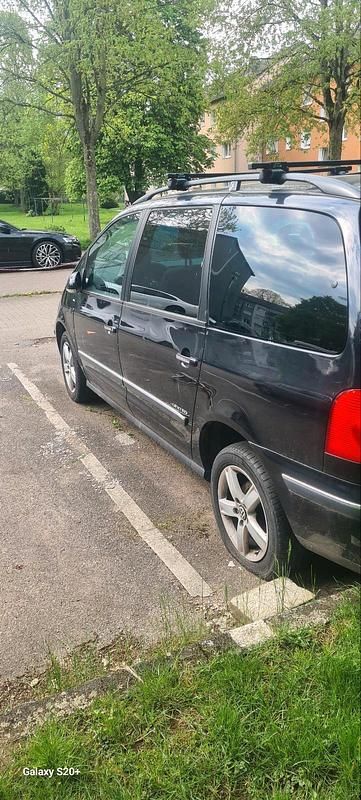 Gebraucht VW Sharan United 140 PS (102 kW) 2009 Schwarz Van / Kleinbus