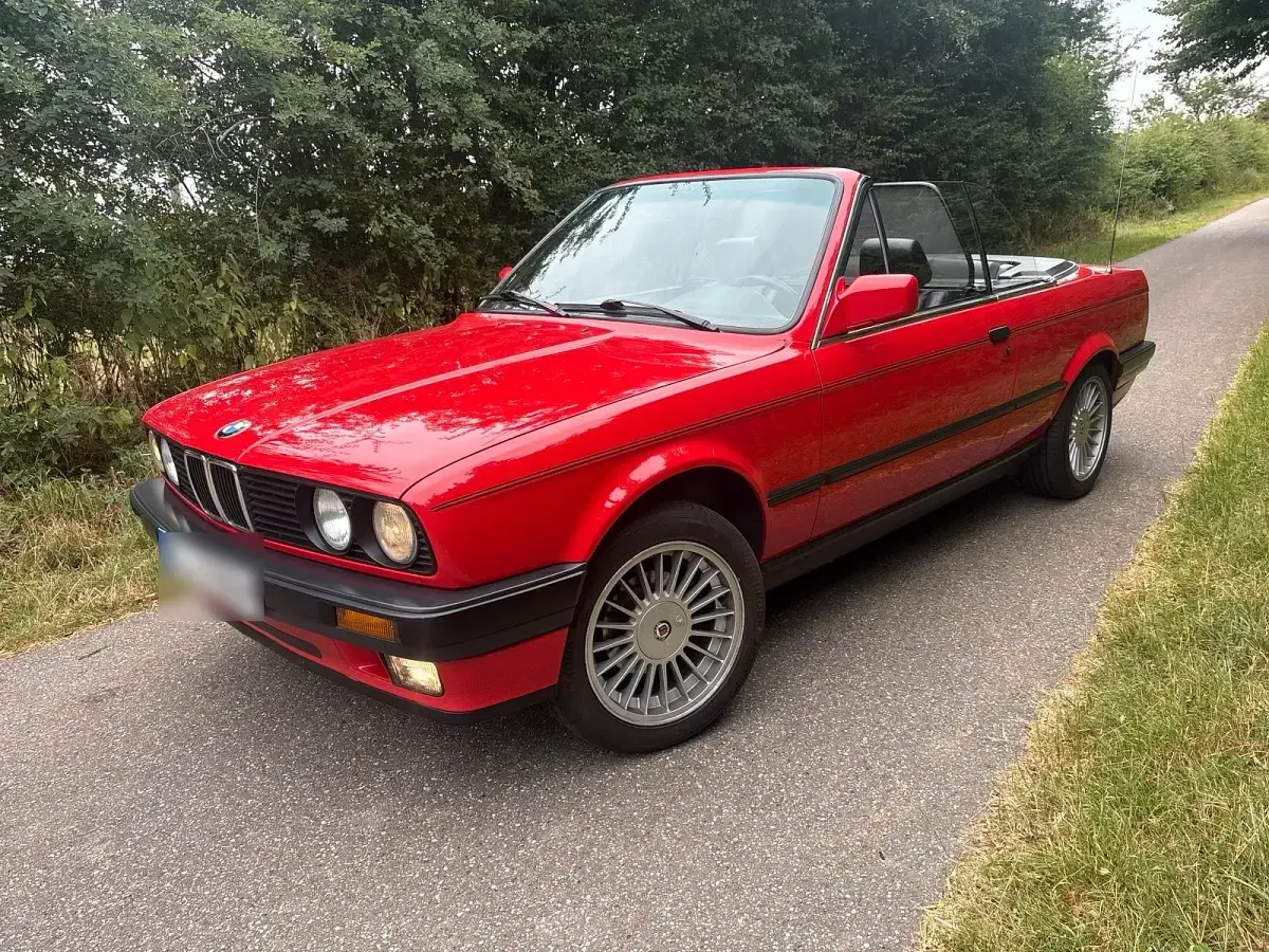 Gebraucht BMW 318 116 PS (85 kW) 1991 Rot Cabrio
