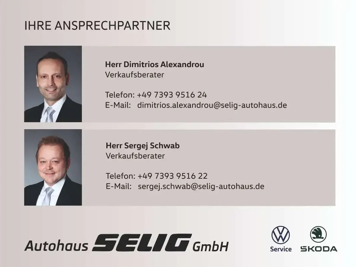 Gebraucht VW Touran Highline 150 PS (110 kW) 2019 Weiß Van / Kleinbus