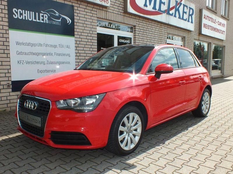 Rot Gebraucht 2012 Audi A1 Sportback Attraction Kleinwagen | 4.590 € (Guter Preis) - Bild 1/4