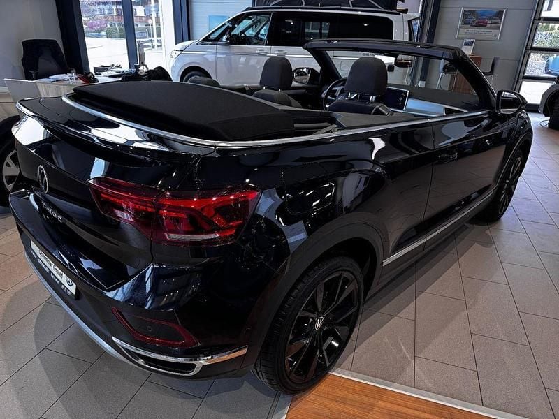 Gebraucht VW T-Roc Cabriolet 150 PS (110 kW) 2024 Schwarz Cabrio
