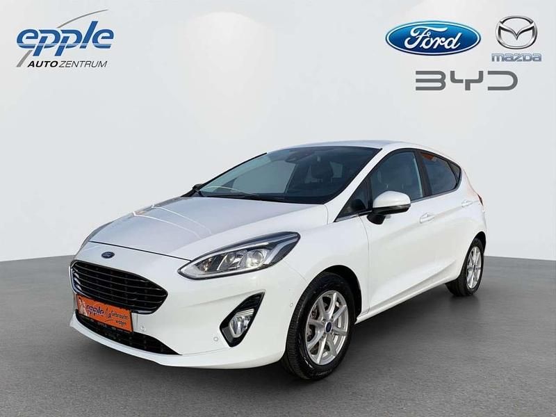 Frozen white Gebraucht 2020 Ford Fiesta Titanium Kleinwagen | 14.990 € (Teuer) - Bild 1/4