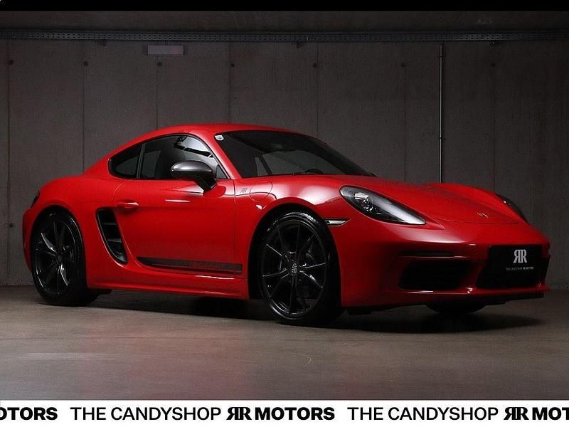 Rot Gebraucht 2020 Porsche 718 Cayman T Coupé | 64.900 € - Bild 1/4