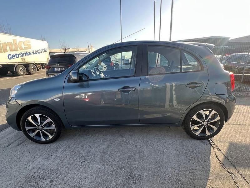 Gebraucht Nissan Micra Acenta 98 PS (72 kW) 2016 Grün Kleinwagen