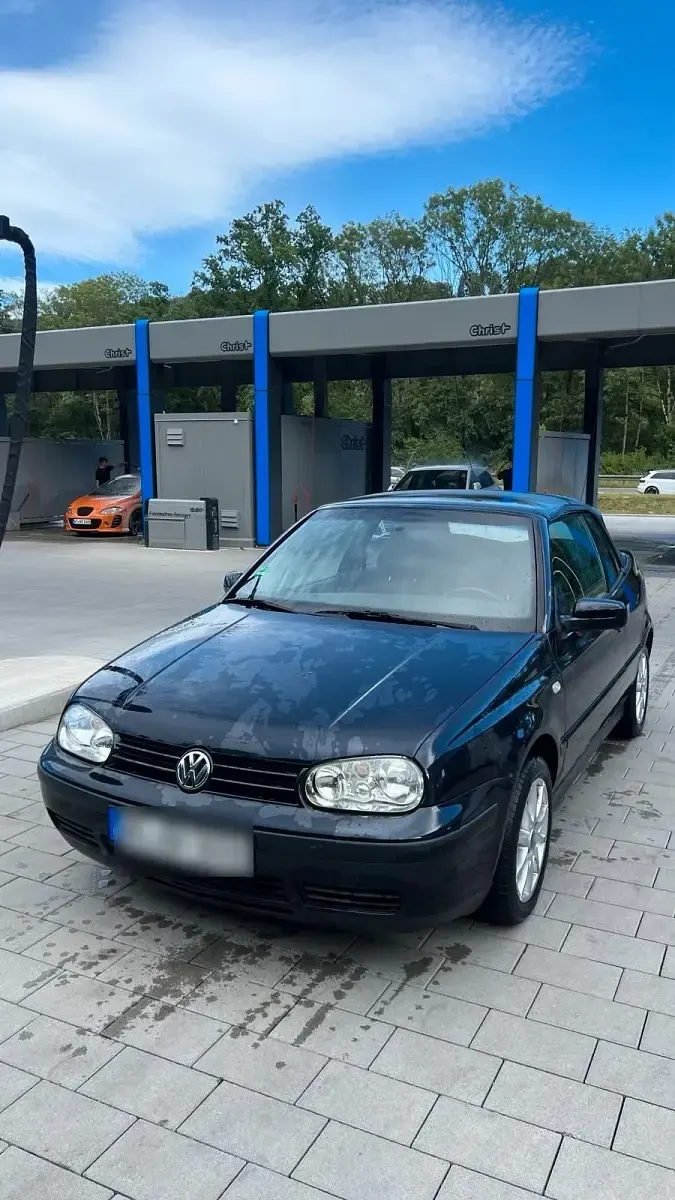 Gebraucht VW Golf Cabriolet 116 PS (85 kW) 2001 Blau Cabrio