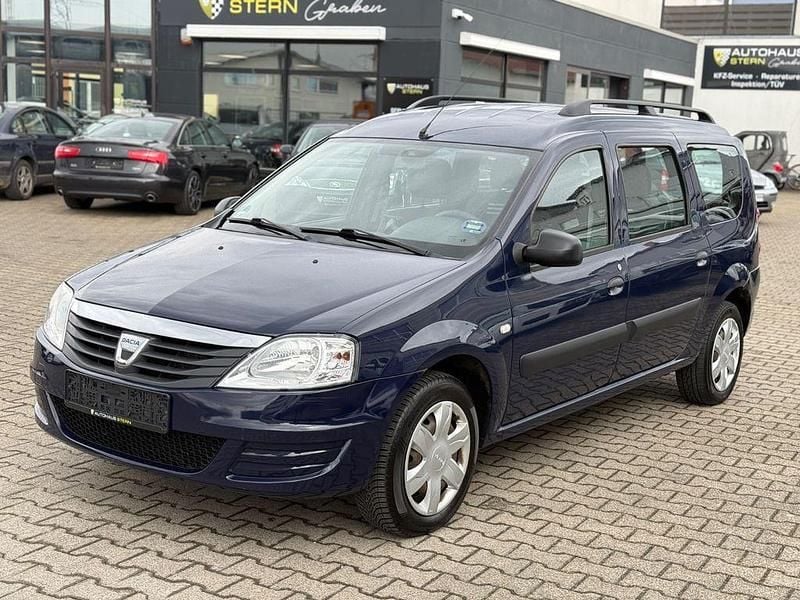 Gebraucht Dacia Logan MCV 84 PS (61 kW) 2013 Blau Kombi