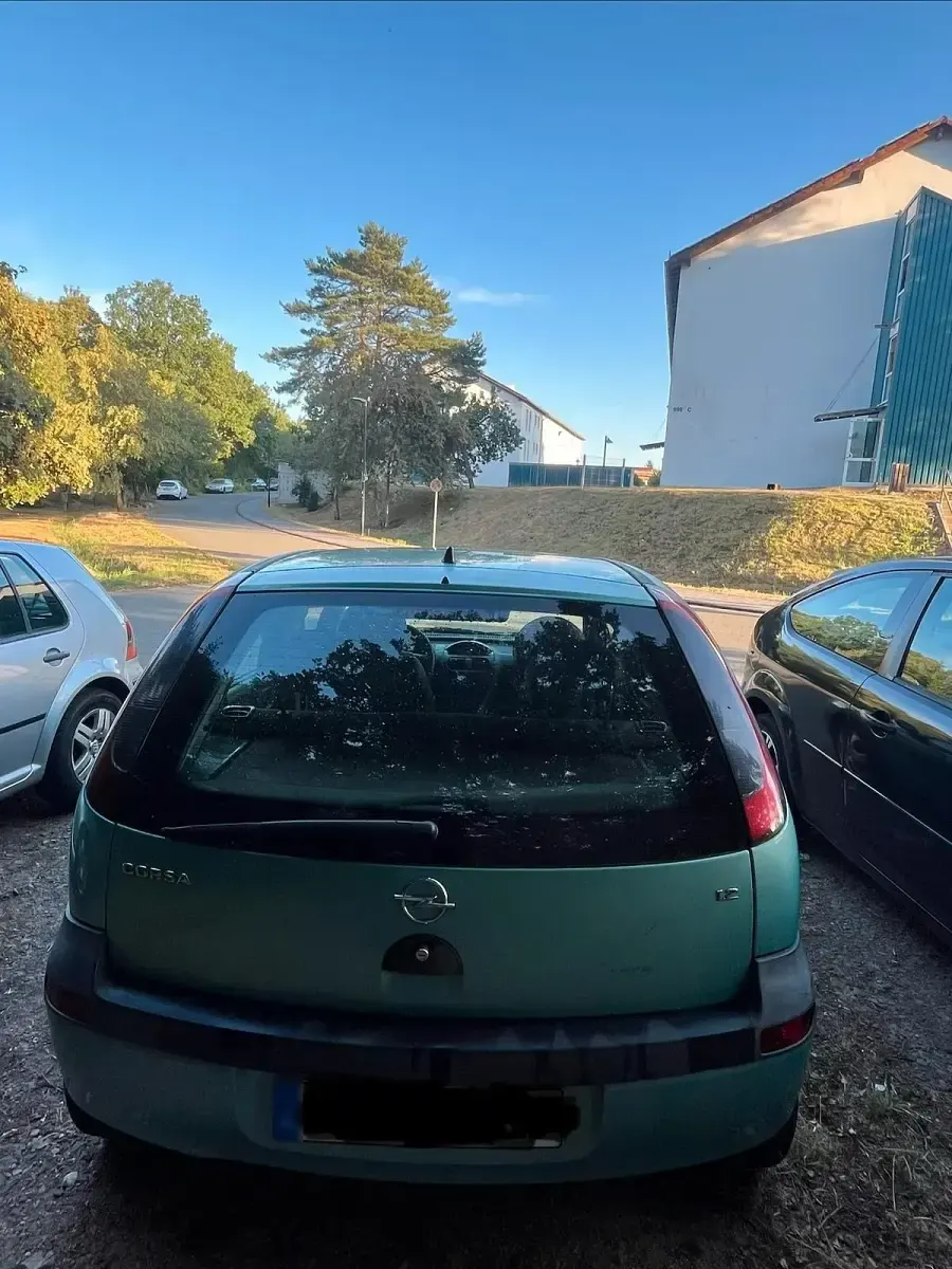 Gebraucht Opel Corsa 75 PS (55 kW) 2002 Grün Kleinwagen