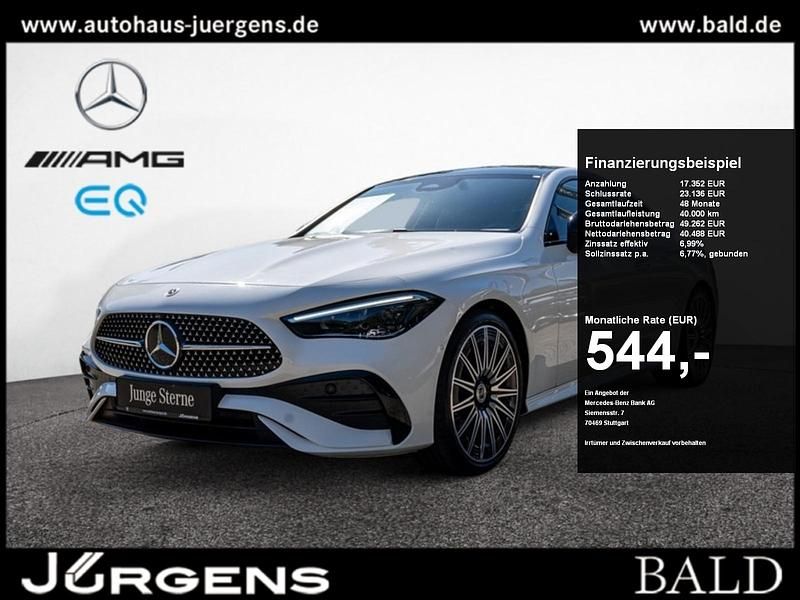 Weiss polarweiß Gebraucht 2024 Mercedes CLE220 AMG Coupé | 57.790 € (Etwas zu teuer) - Bild 1/4