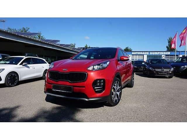 Rot Gebraucht 2018 Kia Sportage GT-Line SUV | 16.500 € (Guter Preis) - Bild 1/4