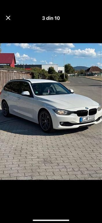 Weiß Gebraucht 2014 BMW 316 Sport Line Kombi | 6.999 € (Guter Preis) - Bild 1/4