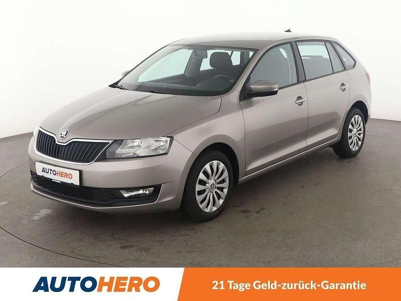Capuccino beige Gebraucht 2018 Skoda Rapid Ambition Limousine | 12.030 € (Etwas zu teuer) - Bild 1/3