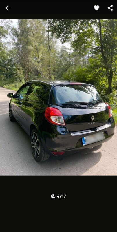 Gebraucht Renault Clio IV Dynamique 73 PS (53 kW) 2014 Schwarz Kleinwagen