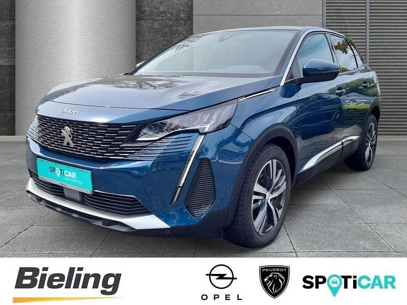 Blau Gebraucht 2021 Peugeot 3008 Allure SUV | 19.450 € (Fairer Preis) - Bild 1/4