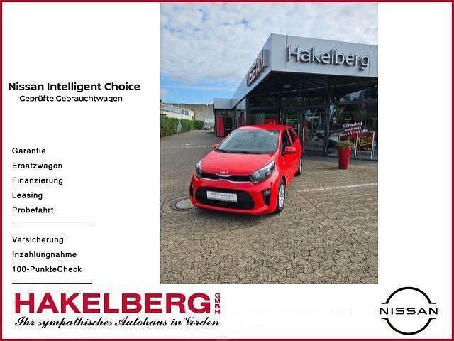 (a2r) shiny red met. Gebraucht 2022 Kia Picanto Vision Kleinwagen | 11.248 € (Fairer Preis) - Bild 1/4