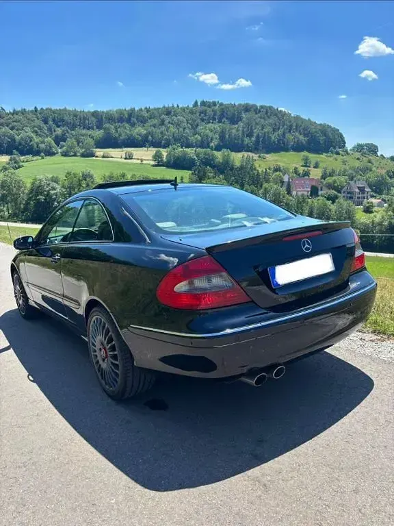 Gebraucht Mercedes CLK280 Avantgarde 231 PS (169 kW) 2007 Schwarz Coupé