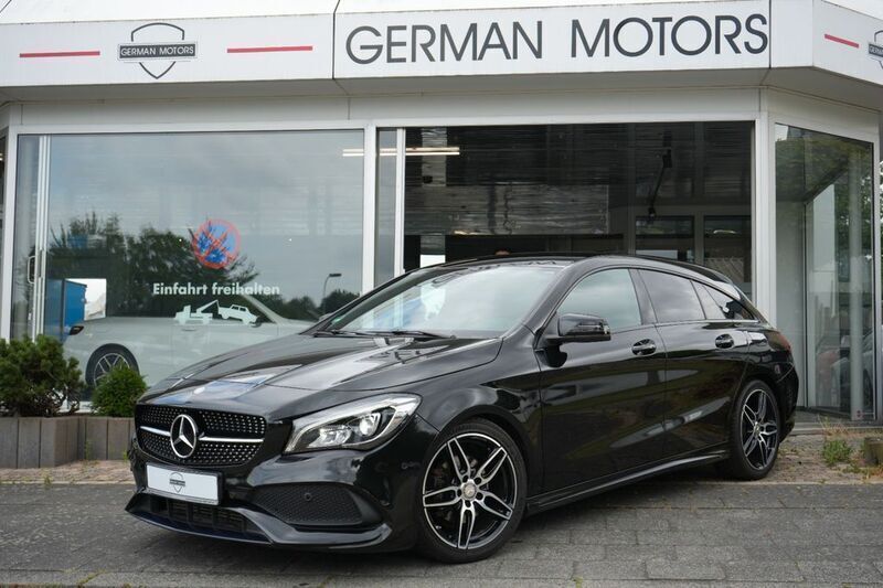 Schwarz Gebraucht 2016 Mercedes CLA180 Shooting Brake AMG line Kombi | 16.999 € (Fairer Preis) - Bild 1/4