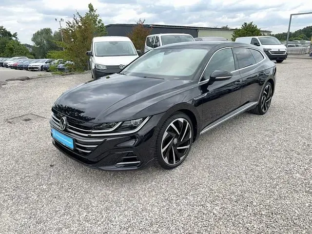 Gebraucht VW Arteon R-line 200 PS (147 kW) 2021 Deep black perleffekt Kombi