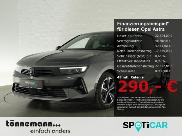Grau Gebraucht 2024 Opel Astra Limousine | 22.824 € (Guter Preis) - Bild 1/4