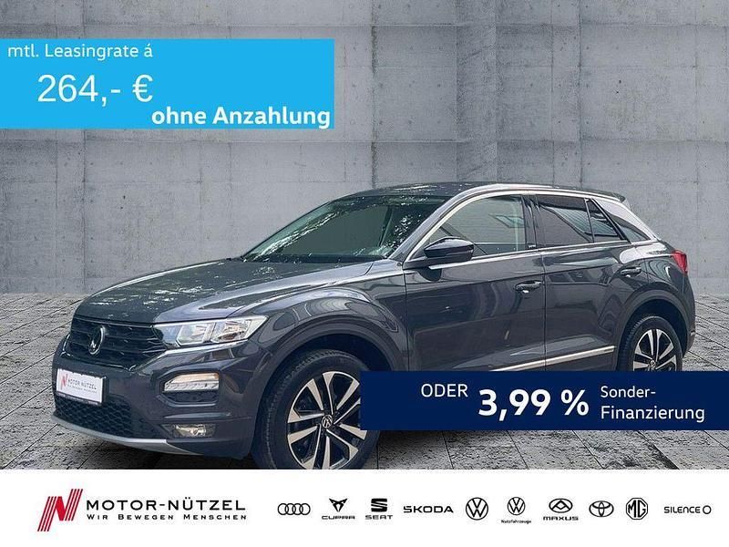 Grau Gebraucht 2021 VW T-Roc United SUV | 20.390 € (Fairer Preis) - Bild 1/4