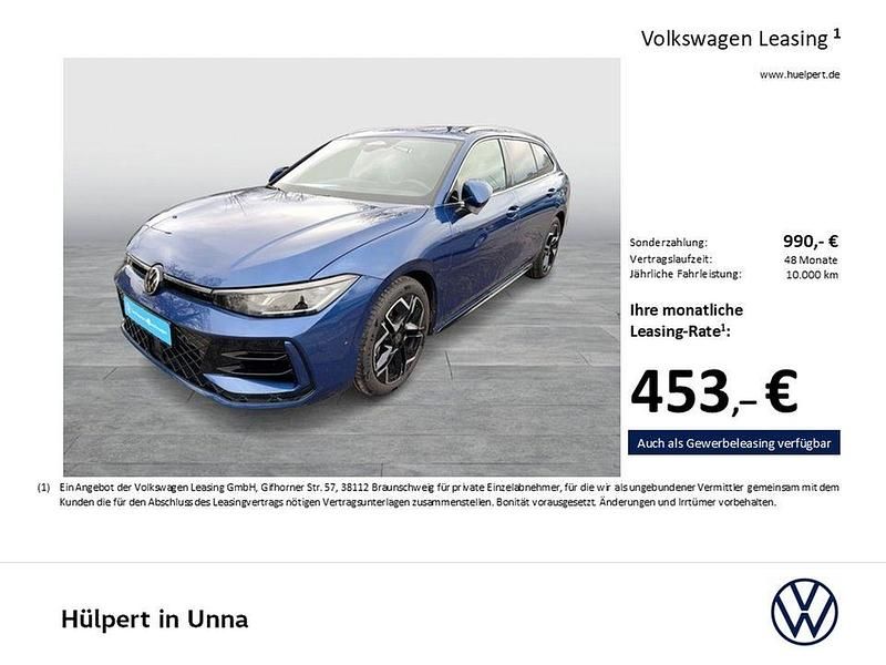 Gebraucht VW Passat R-line 265 PS (194 kW) 2025 Reef blue metallic Kombi