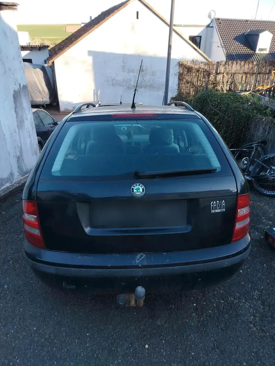 Gebraucht Skoda Fabia 75 PS (55 kW) 2004 Schwarz Kombi