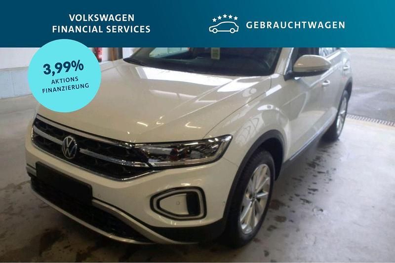 Weiß Gebraucht 2024 VW T-Roc Style SUV | 26.989 € (Guter Preis) - Bild 1/4