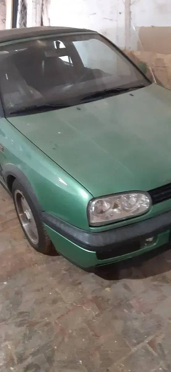 Gebraucht VW Golf Cabriolet 90 PS (66 kW) 1995 Grün Cabrio