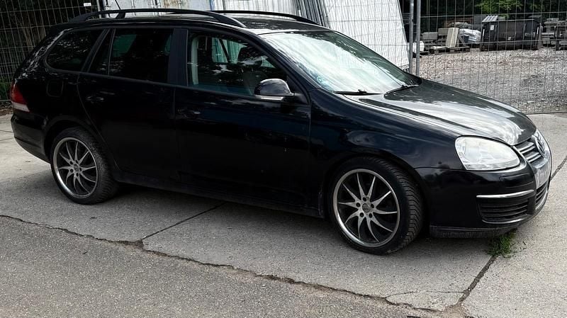 Schwarz Gebraucht 2008 VW Golf V Kombi | 1.399 € (Superpreis) - Bild 1/4