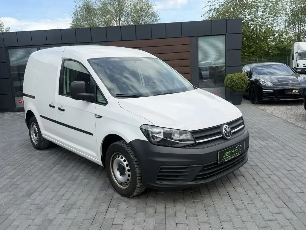 Gebraucht VW Caddy 75 PS (55 kW) 2019 Weiss (metallic) Van / Kleinbus