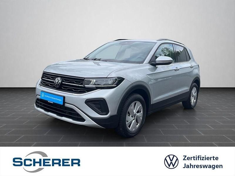Reflexsilber metallic (metallic) Gebraucht 2024 VW T-Cross IQ Drive SUV | 23.300 € (Fairer Preis) - Bild 1/4