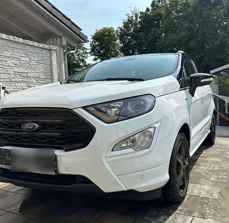 Weiß Gebraucht 2019 Ford Ecosport ST-Line SUV | 12.730 € (Guter Preis) - Bild 1/4