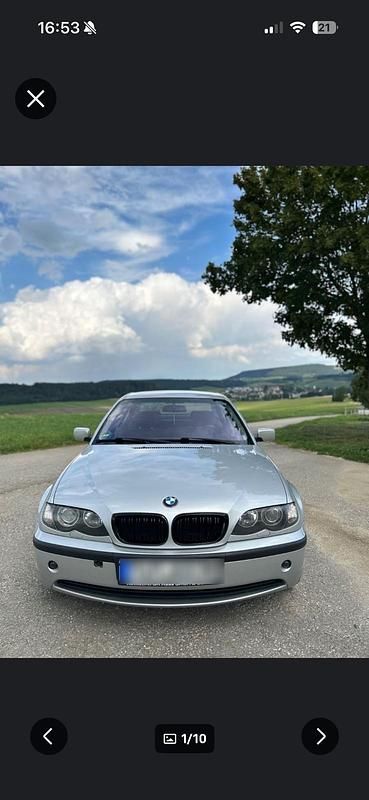 Gebraucht BMW 325 192 PS (141 kW) 2002 Silber Limousine