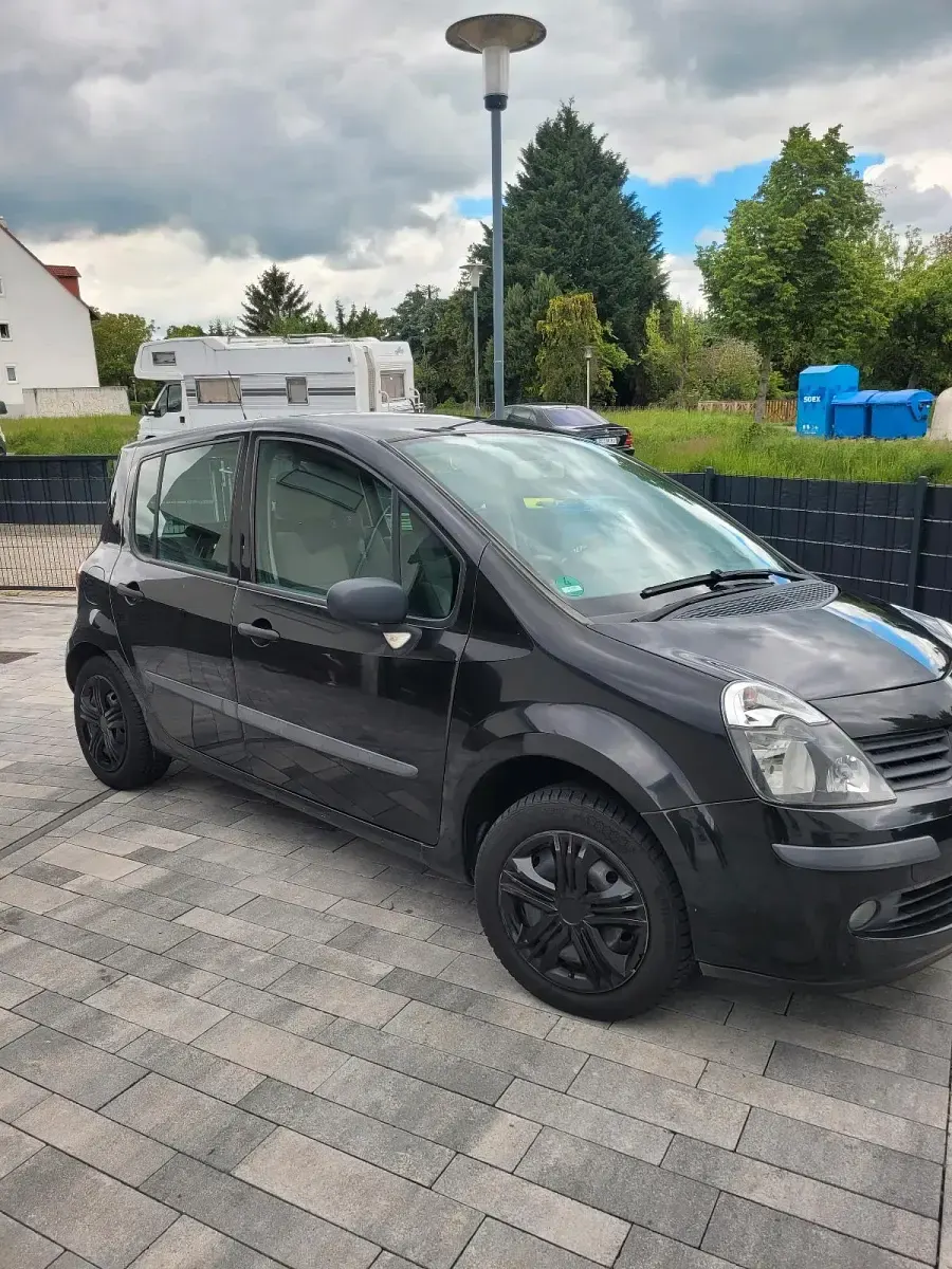 Gebraucht Renault Modus 101 PS (74 kW) 2007 Schwarz Van / Kleinbus