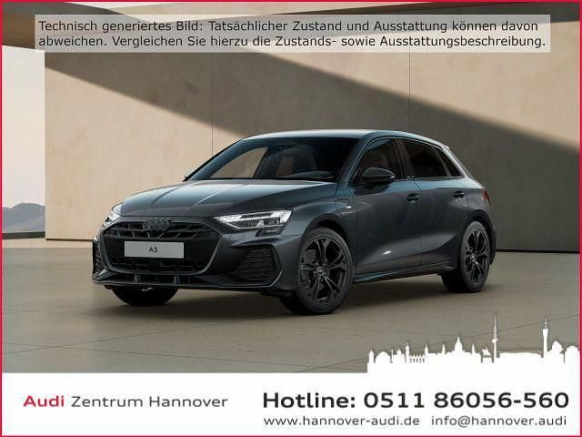 Grau Neu 2025 Audi A3 Sportback e-tron S-Line Limousine | 59.070 € - Bild 1/4